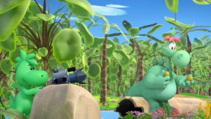 Grisu hat eine tierische Mission – er soll tanzende Affen filmen! – Bild: MONDO TV Group, Pagot, Calidra, T2T, ZDFS