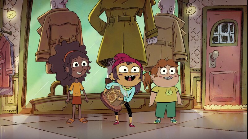 Anusha (l.), Lily Pak (m.) – Bild: Paramount