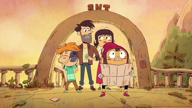 v.li.: Jack Wylde, Will Wylde, Min-Ju Pak, Lily Pak – Bild: Paramount+