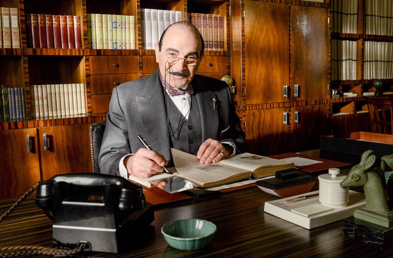 David Suchet (Hercule Poirot). – Bild: ORF III