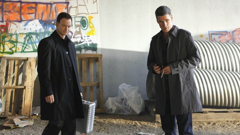 Det. Mac Taylor (Gary Sinise, l.) und Det. Don Flack (Eddie Cahill) – Bild: MG RTL D /​ CBS