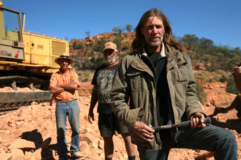 Col Duff, Aaron Grotjahn and Greg Geran  at Opalton, QLD – Bild: Discovery Communications