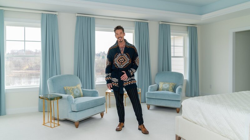 As seen on My Lottery Dream Home, host David Bromstad tours this new build outside of Philadelphia, PA. – Bild: Scripps Networks, LLC. All Rights Reserved. /​ Anders Krusberg
