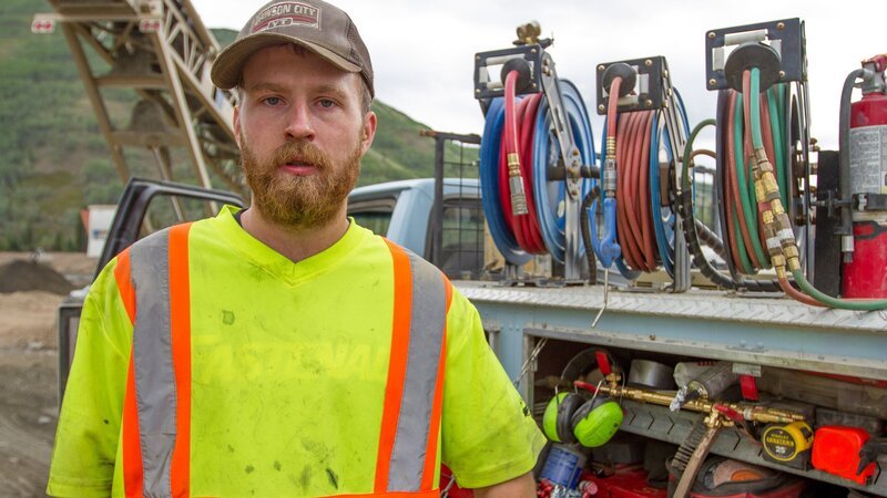Portrait of Tyson Lee (Schnabel miner). – Bild: Discovery Communications