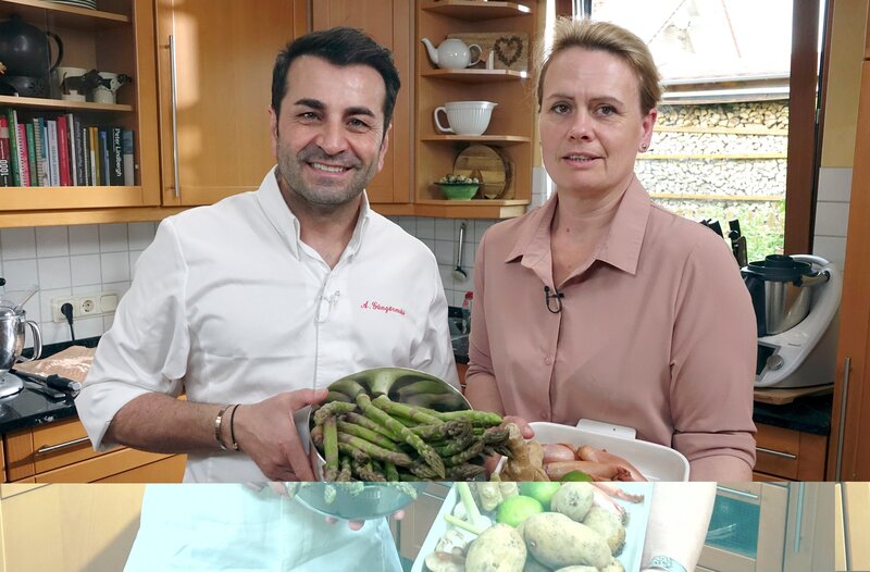 Gaby Nadler hat den Münchner Spitzenkoch Ali Güngörmüs in ihr Zuhause nach Guxhagen eingeladen. – Bild: HR