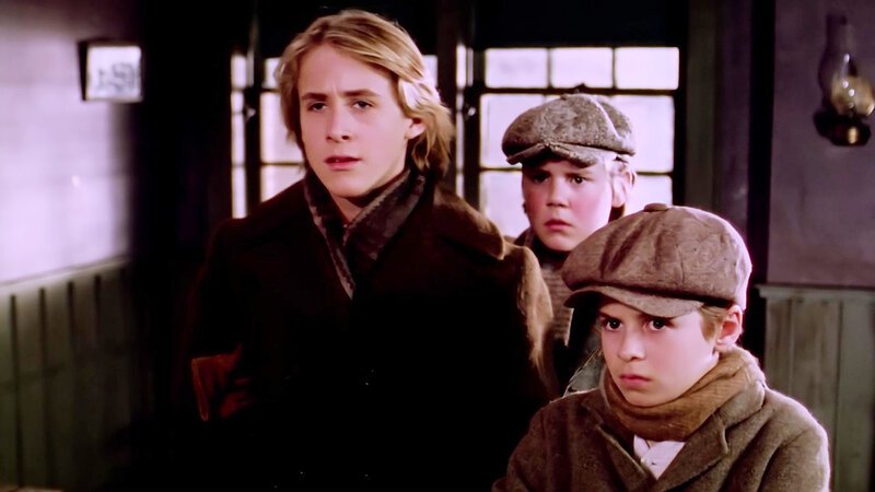 Bret McNulty (Ryan Gosling), Davey Keith (Kyle Labine), Ian McNulty (Ben Cook) (v.l.) – Bild: Bibel TV