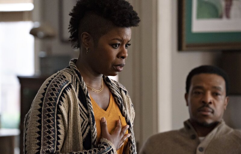 Claire (Roslyn Ruff, l.); Lincoln Rhyme (Russell Hornsby, r.) – Bild: NBCUniversal Media, LLC /​ Virginia Sherwood