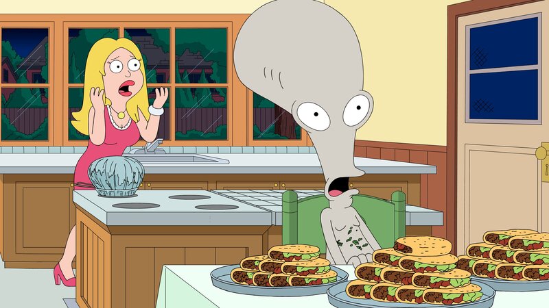 Francine, l.; Roger, r. – Bild: Fox and its related entities.