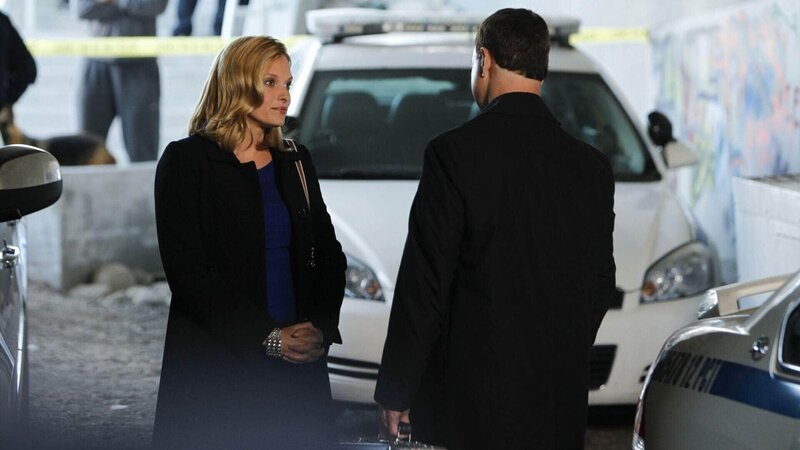 Det. Mac Taylor (Gary Sinise) und Jennifer Walsh (Vinessa Shaw) – Bild: MG RTL D /​ CBS