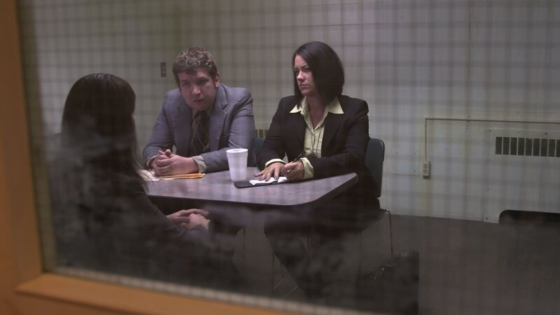 Eine Frau, gegen die ermittelt wird – Bild: Z/​abacus /​ © Crime + Investigation /​ abacus media