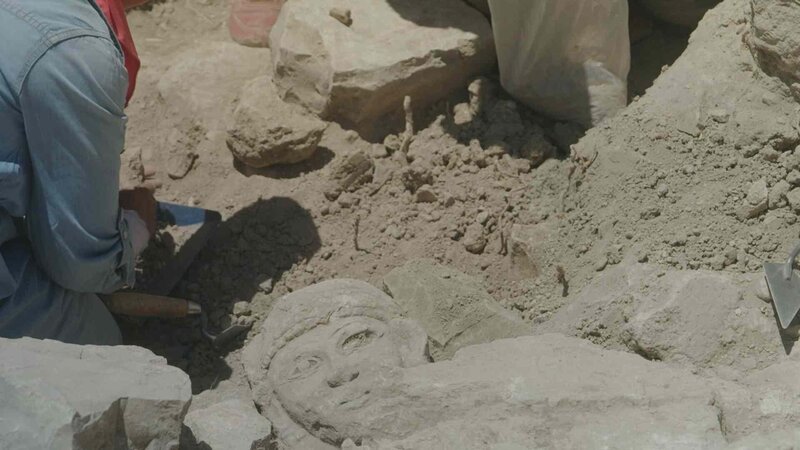 Archäologen suchen nach Überresten aus der Zeit König Salomos. – Bild: ZDF and Windfall Films Ltd.