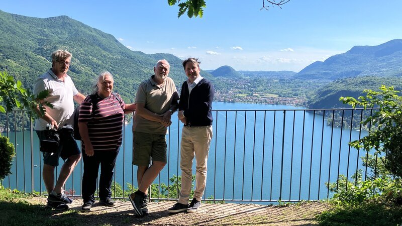 Hermann Weitlaner, Robert Lachowitz, Heribert Senegacnik, Martin Traxl. – Bild: ORF/​WDW Film/​Heribert Senegacnik