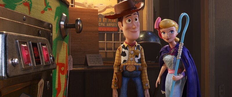 L-R: Sheriff Woody, Bo Peep – Bild: ORF/​Disney/​Pixar