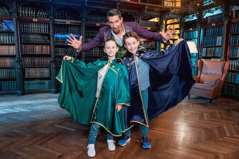 v.li.: Nadja, Tristan und Julian. – Bild: ORF/​Günther Pichlkostner