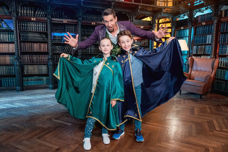 v.li.: Nadja, Tristan und Julian. – Bild: ORF/​Günther Pichlkostner