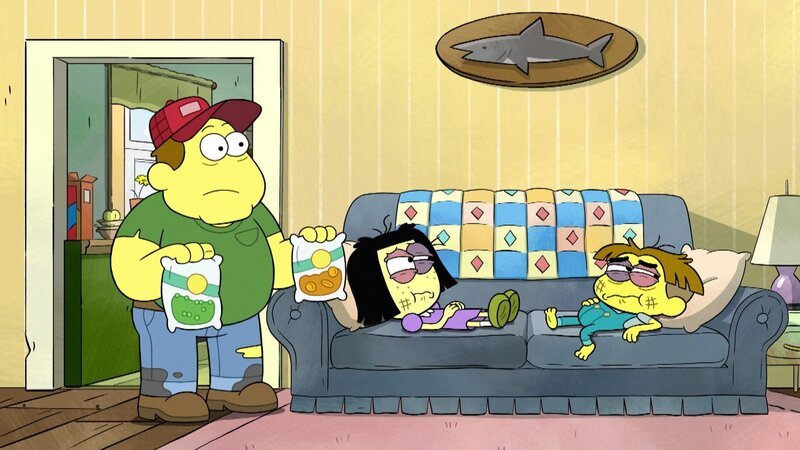 In middle: Tilly Green , on right: Cricket Green – Bild: Disney Channel