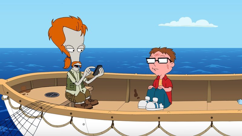 Roger, l.; Steve, r. – Bild: Fox and its related entities