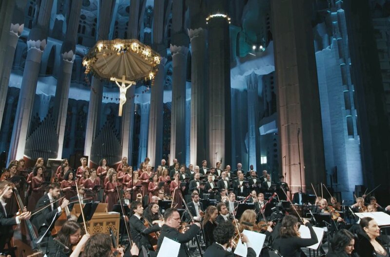 Mozarts Requiem in der Sagrada Família – Bild: Les Films Jack Fébus