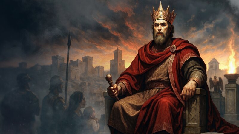 Zwischen grausamen Tyrann und brillantem Baumeister: König Herodes bleibt eine umstrittene Person der Geschichte. Besonders in der Bibel wird er als Inbegriff des Bösen dargestellt. Wie böse war der Herrscher von Judäa wirklich? – Bild: ZDF und Andreas Eisele