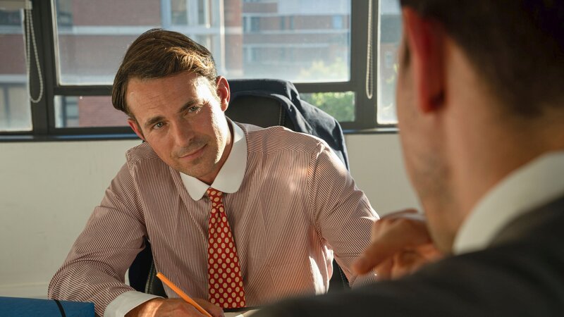 Tom Kalinske (Jules Knight) – Bild: aetnsta /​ THE HISTORY CHANNEL /​ A+E Networks