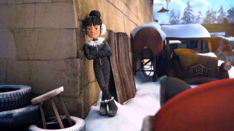 Take your seat for a sled race like no other, in this heartwarming animated family adventure, that shows friendship, teamwork and courage will always save the day! – Bild: PLURIMEDIA (Alba Films /​ Carpe Diem)