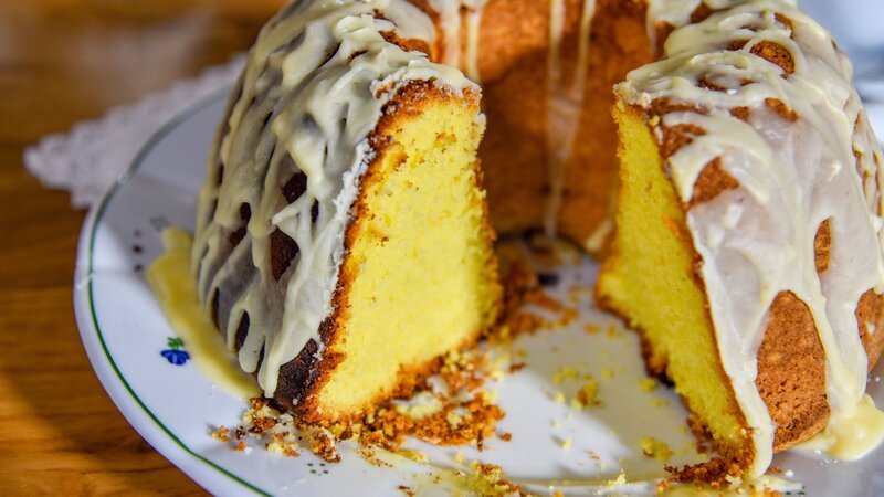 Eierlikörgugelhupf – Bild: Honorarfrei – nur für diese Sendung bei Nennung ZDF und ORF/​Produktion West/​Gerhard Mader.