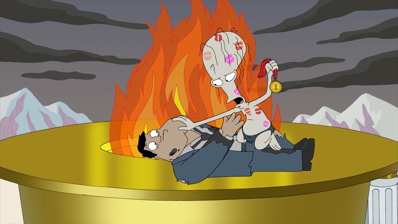 L-R: Stan, Roger – Bild: ViacomCBS /​ FOX /​ 2010 FOX BROADCASTING /​  TTCFFC ALL RIGHTS RESERVED.