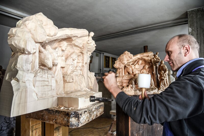 Esel, Ochs' und Kind - Weihnachtskrippen in Europa – Bild: Verwendung honorarfrei zur Programmberichterstattung bzw. für die redaktionelle Berichterstattung in Zusammenhang mit oben genannter Sendung, Veranstaltung etc. Bei Veröffentlichung ist in jedem Fall der angeführte Fotocredit wiederzugeben.