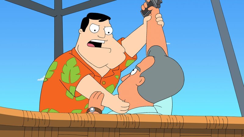 L-R: Stan, Goran the Mutilator – Bild: Paramount /​ FOX /​ FOX BROADCASTING /​ AMERICAN DAD and 2012 TCFFC ALL RIGHTS RESERVED.