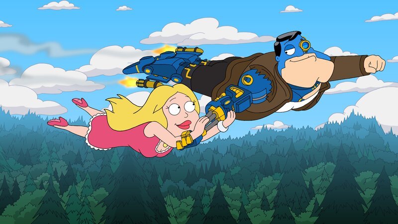 L-R: Francine, Cyborg Stan – Bild: ViacomCBS