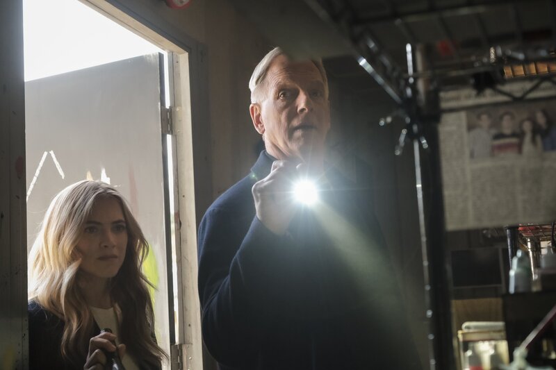 Ellie Bishop; Leroy Jethro Gibbs – Bild: Michael Yarish /​ CBS Broadcasting Inc.