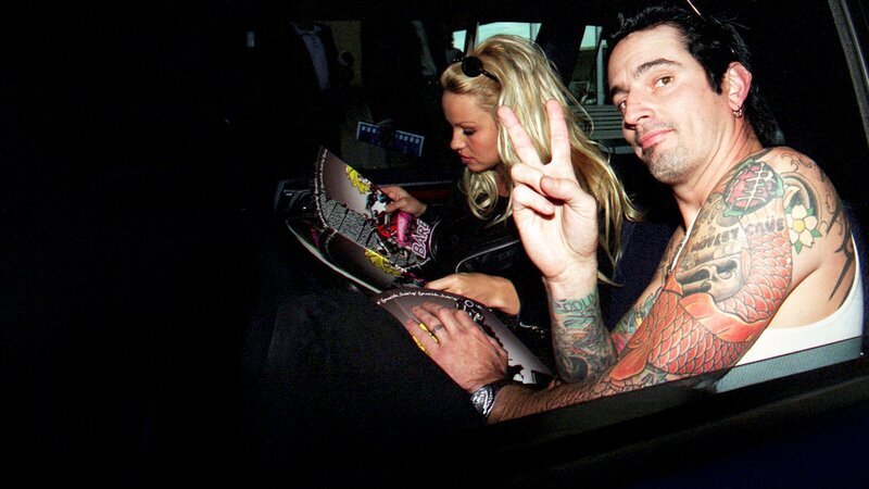 Tommy Lee von der Band Mötley Crue und seine Freundin Pamela Anderson – Bild: ZDF und imago52012959