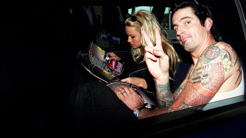 Tommy Lee von der Band Mötley Crue und seine Freundin Pamela Anderson – Bild: ZDF und imago52012959