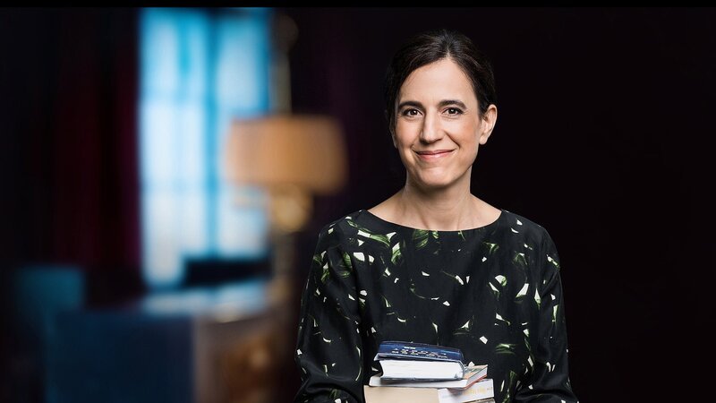 Jennifer Khakshouri – Moderatorin Literaturclub – Bild: SRF/​Gian Vaitl