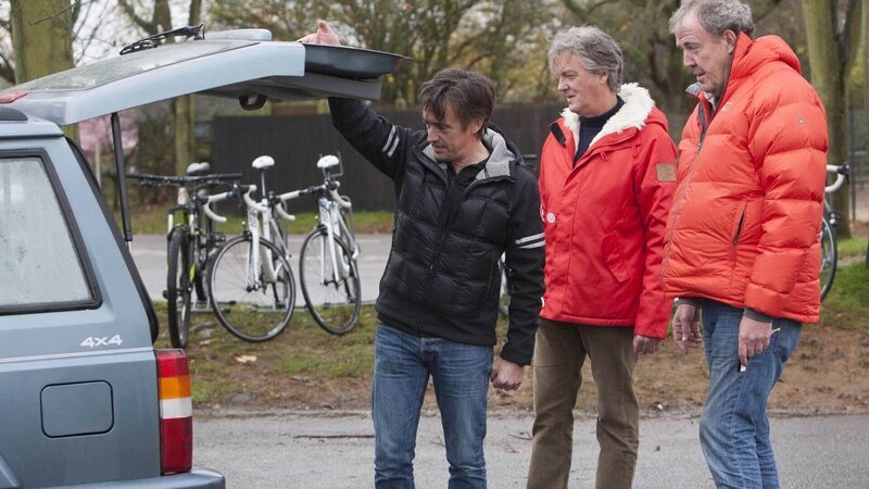 V.l.: Richard Hammond, James May, Jeremy Clarkson – Bild: RTL /​ BBC Worldwide
