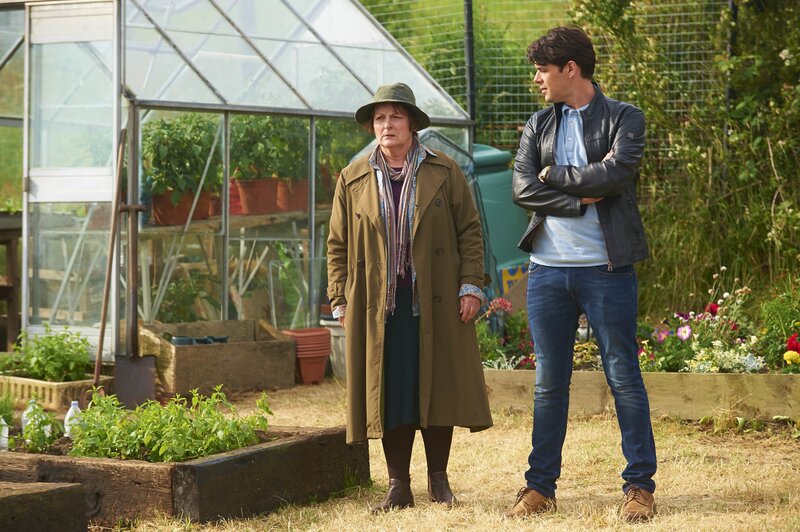 Brenda Blethyn (Inspectrice-chef Vera Stanhope), Kenny Doughty (Sergent Aiden Healy) Réalisateur : Daikin Marsh – Bild: ITV Studios /​ Rachel Joseph