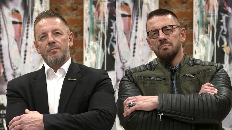 Geschäftsführer Stefan Krause vor und nach dem Umstyling. – Bild: RTL /​ TEAMWORK Instore Services GmbH