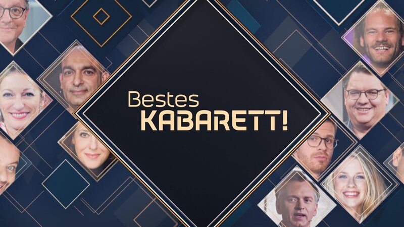 Key Visual/​Cover Sendereihenbild mit Typo zu „Bestes Kabarett!“ – Bild: BR