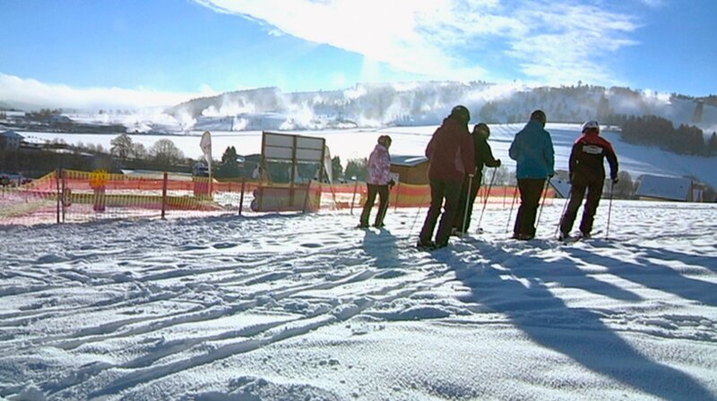 Skifahren in Willingen. – Bild: HR