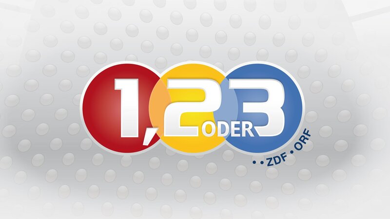 logo 1, 2 oder – Bild: ZDF und corporate design