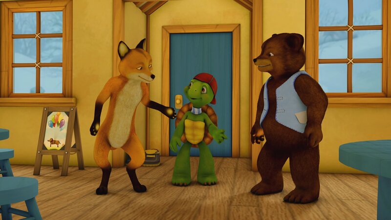 Der neue Feiertag erfordert viel Kreativität und macht riesen Spaß. – Bild: KiKA/​Nelvana Limited/​Infinite Frameworks Pte Ltd.