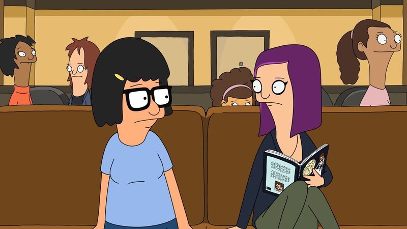 Zuerst von links: Tina Belcher (Dan Mintz) – Bild: 2016 Fox and its related entities. All rights reserved. Lizenzbild frei