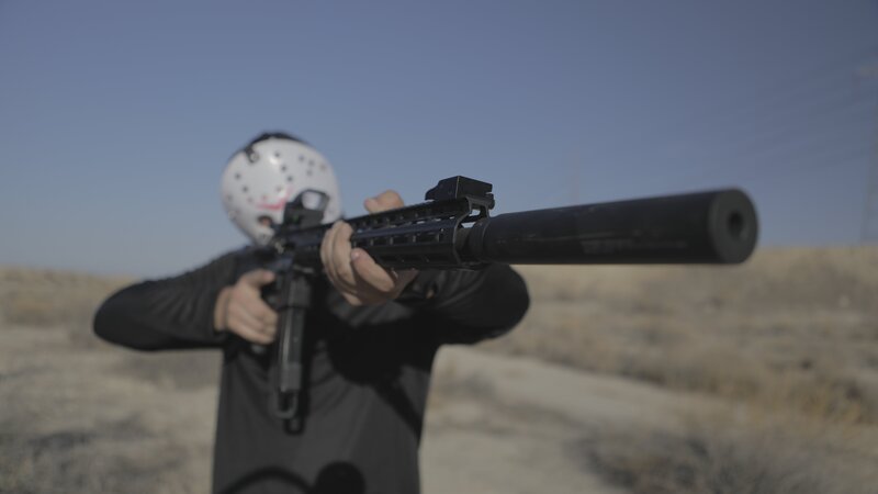 Niederländer mit einem 3D-gedruckten Sturmgewehr. – Bild: National Geographic