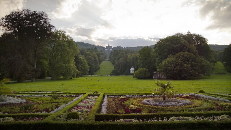 Bergpark Wilhelmshöhe, Totale vom Schloss Wilhelmshöhe – Bild: ZDF und SWR/​Schmidt&Paetzel Fernsehfilme