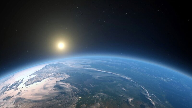 SRF School Der bewegte Planet – Teil 2 Blick auf den blauen Planeten – Bild: SRF/​Spiegel TV, primitive entertainment