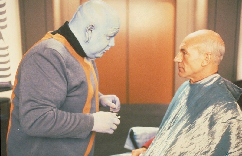 Capt. Jean-Luc Picard (Patrick Stewart) – Bild: Tele 5