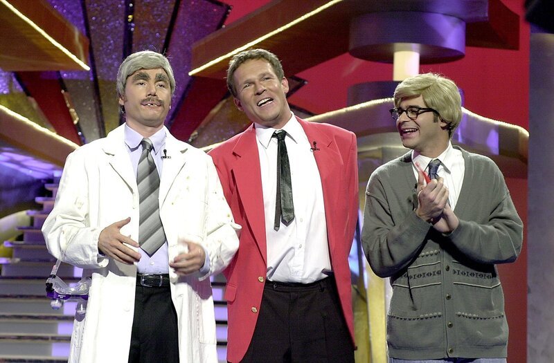 Die verrückten Drei: Michael "Bully" Herbig (l.), Rick Kavanian (r.) und Christian Tramitz (M.). – Bild: ProSieben / S.E.T. Eigenproduktionsbild frei Die verrückten Drei: Michael "Bully" Herbig (l.), Rick Kavanian (r.) und Christian Tramitz (M.). – Bild: ProSieben / S.E.T. Eigenproduktionsbild frei