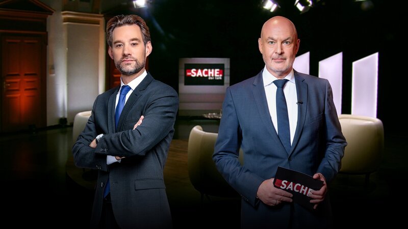 Reiner Reitsamer, Wolfgang Geier. – Bild: ORF/​ORF III