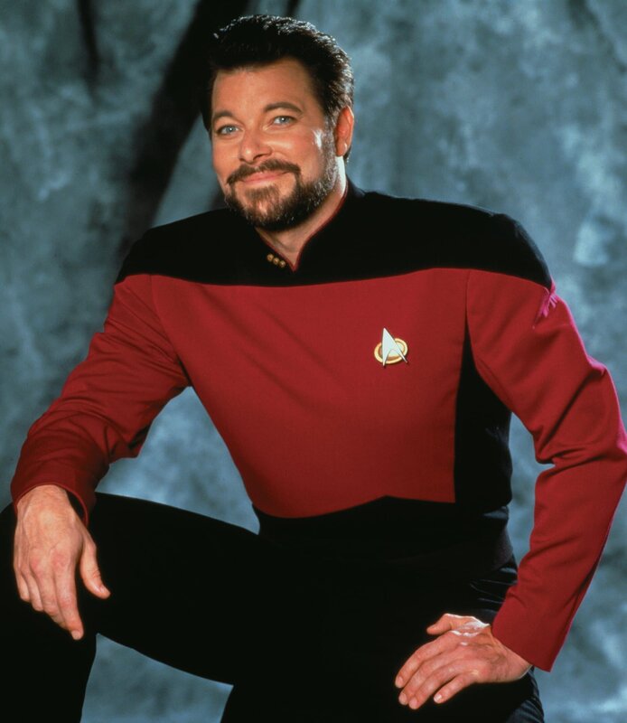 Star Trek The Next Generation Gallery, Raumschiff Enterprise Das nŠchste Jahrhundert Jonathan Frakes (Comm. William Riker ©Syfy/​ TM & © 2011 CBS Studios Inc. All Rights Reserved – Bild: Tele 5