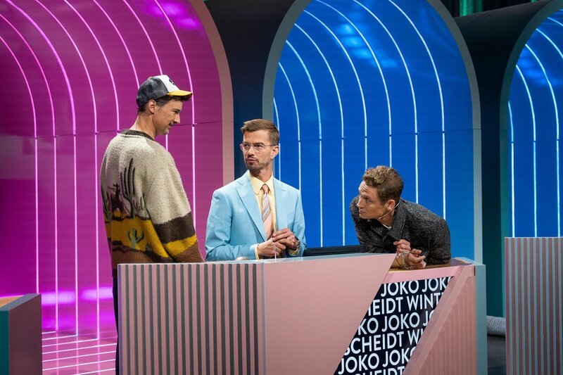(v.l.n.r.) Florian David Fitz; Joko Winterscheidt; Matthias Schweighöfer – Bild: ProSieben/​Florida TV /​ Julian Mathieu